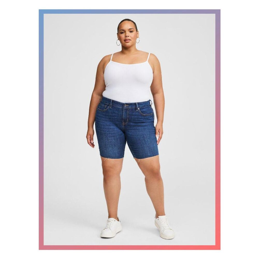 NWT Torrid 10 Inch Perfect Vintage Stretch Mid-Rise Bermuda Shorts Size 14
